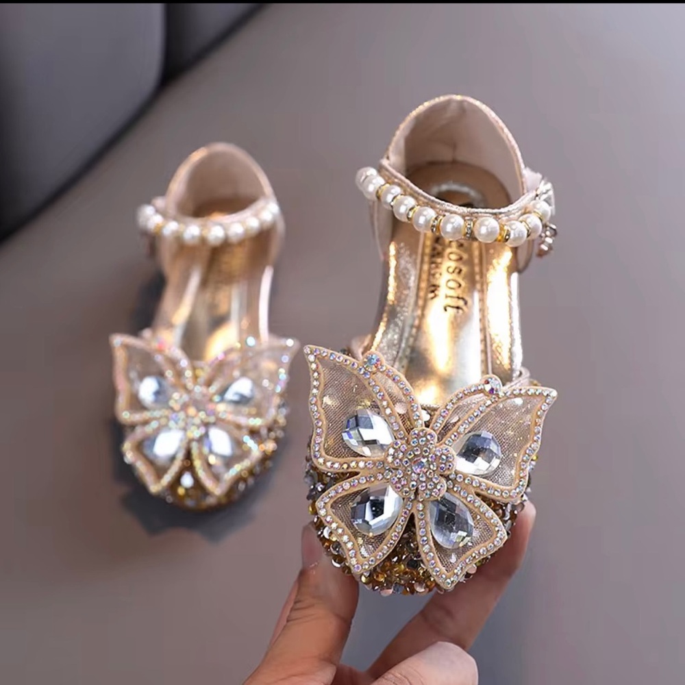 Stylish baby girl party shoes
